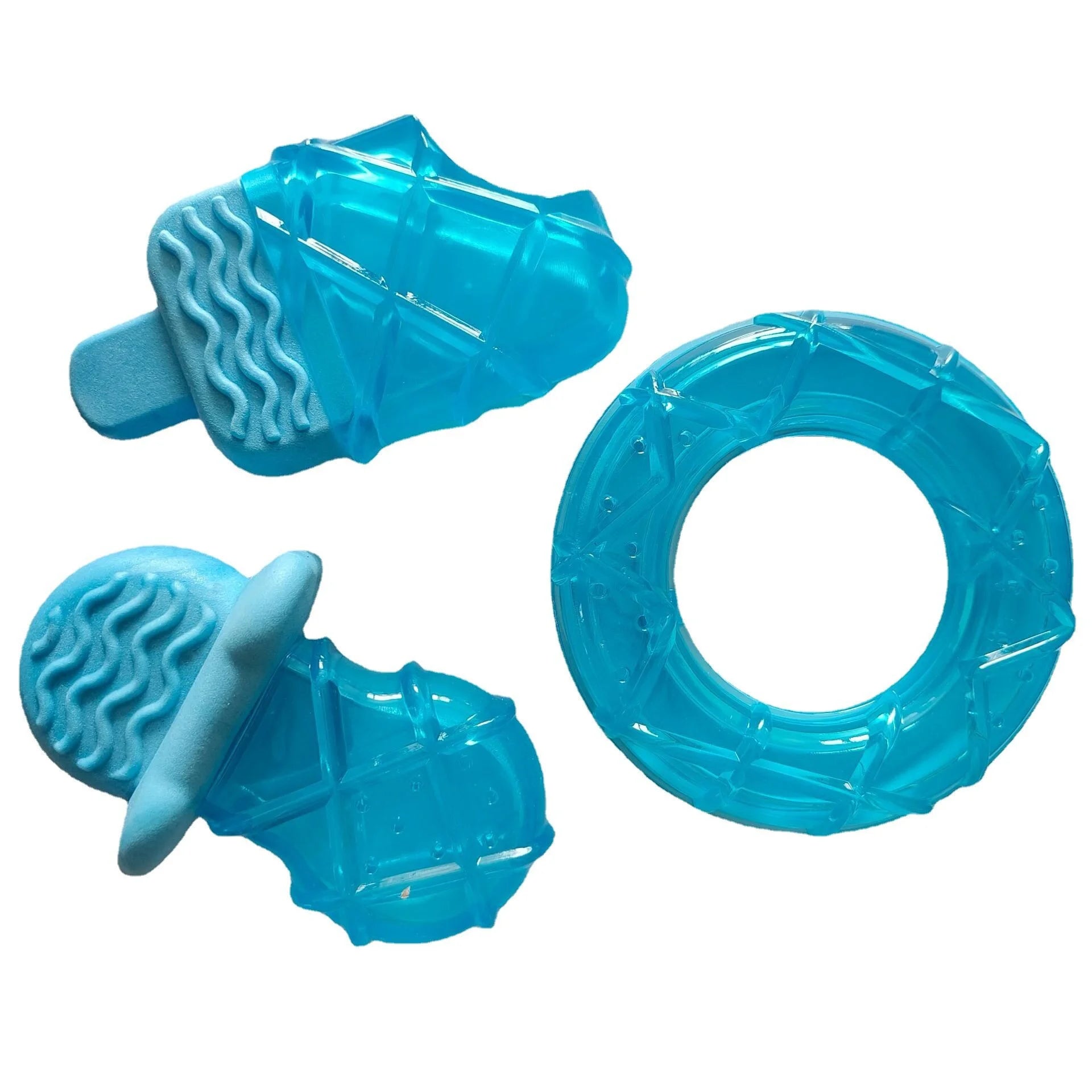 Pet Teether Cooling Chew Toy Freezable Teething Toy for Puppies Freeze Summer Dog Treat Training Toy